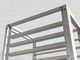 Carro bandejero de aluminio