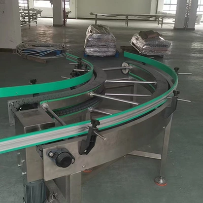 Transportador curvo