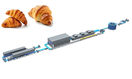 Línea de producción de croissants 