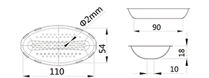 Molde recto para croissants