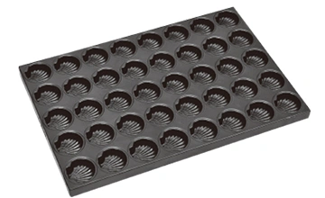 Molde para pastel de concha (shell cake)